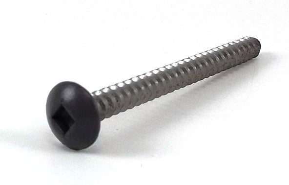 15138 - SCREW, #8 x 2, SQUARE TRUSS, PAINTED GRAY
