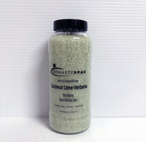 Coconut Lime Verbena Spa Salts 22oz